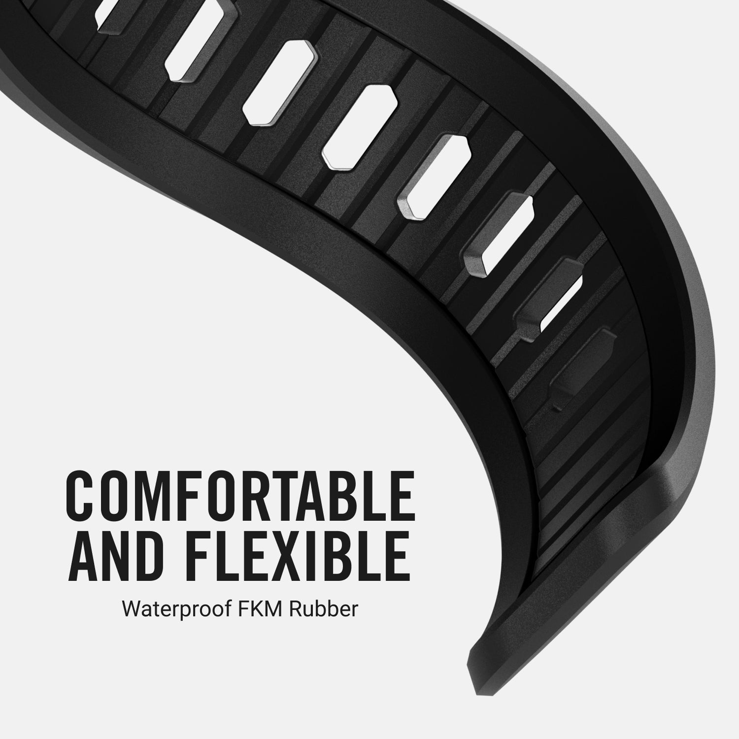 Everyday Watch Straps - Matte Black - 41/42mm