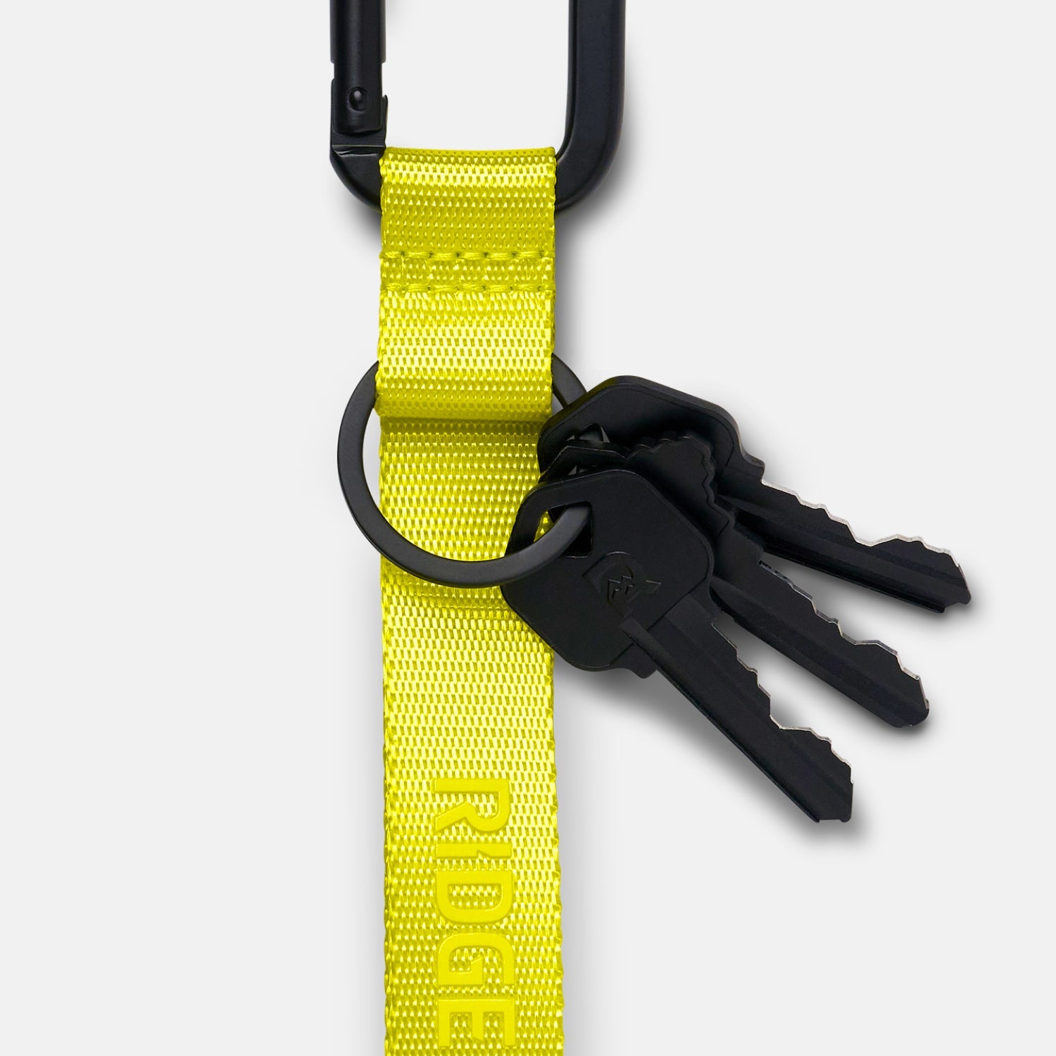 Ridge Keychain - Hyper Lime