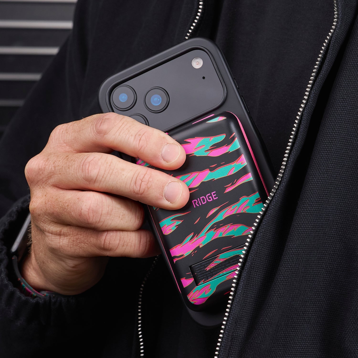 Ridge Power Bank - 10k mAh Bundle - Neon Tiger - 2-Pack