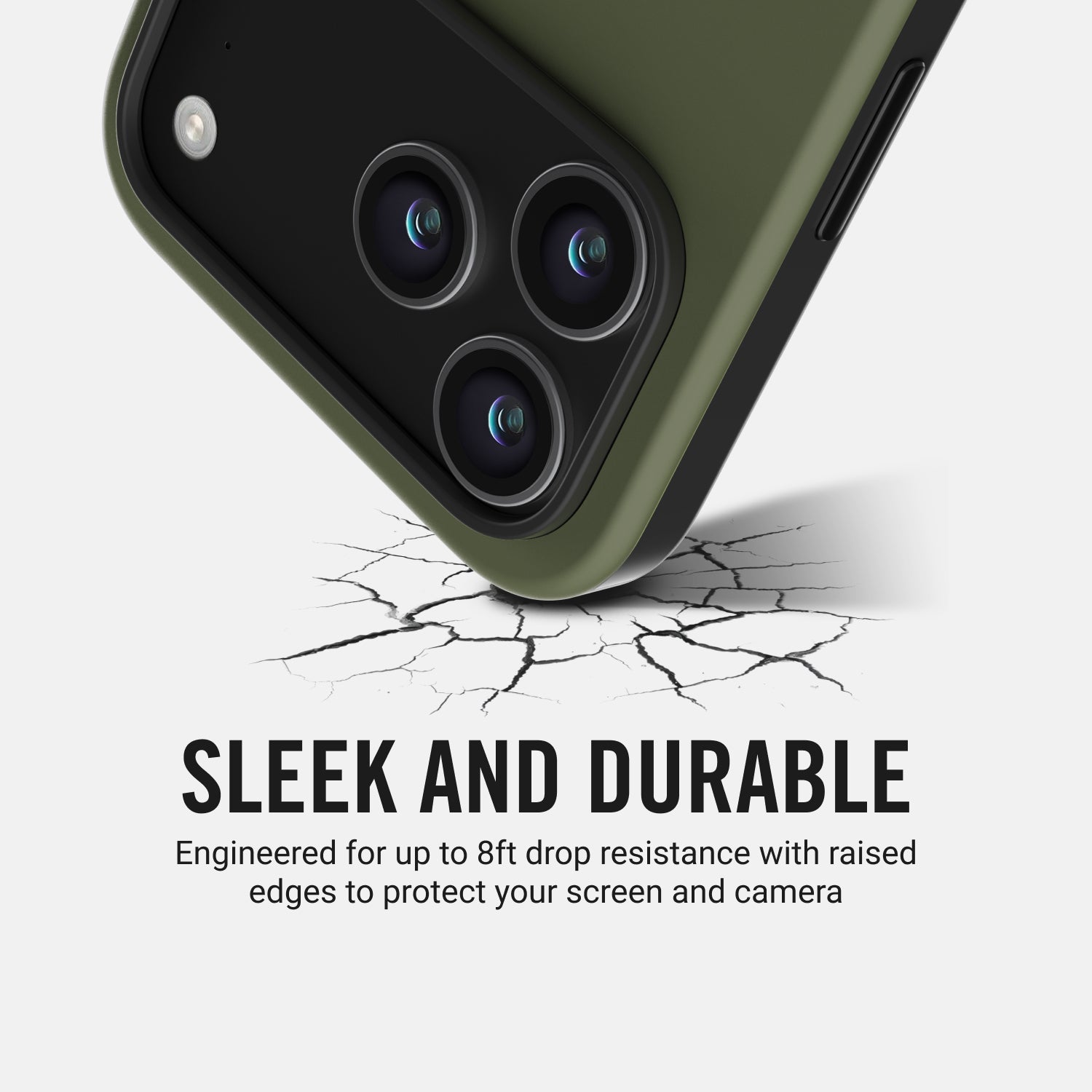 Everyday Charging Kit - iPhone 17 Pro Max - Matte Olive