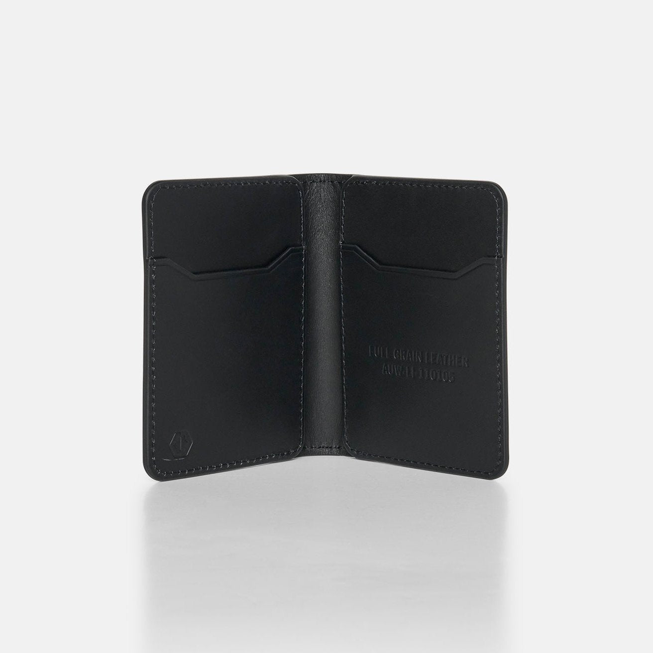 Daily Writer Kit - Bifold - Midnight Black Leather