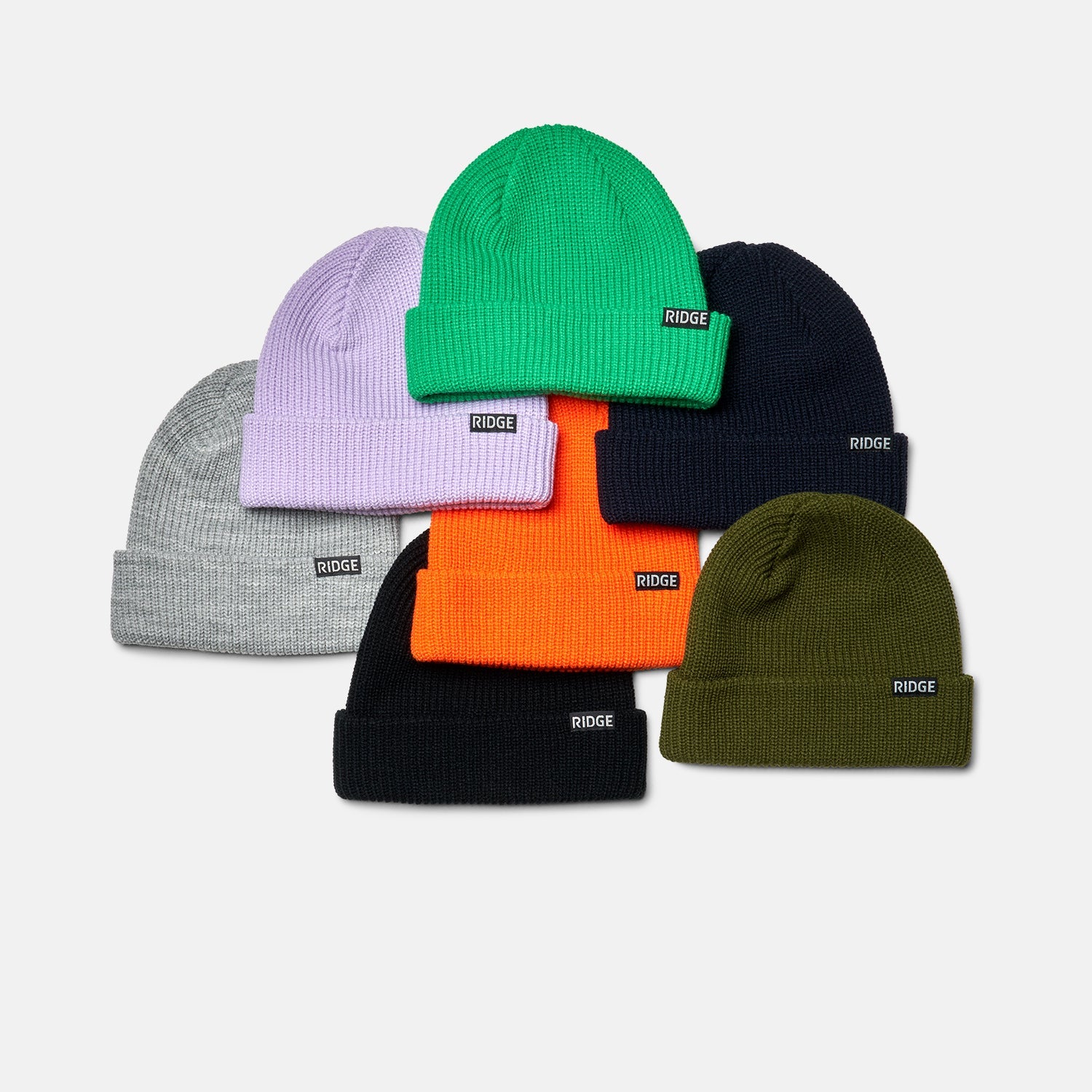 Ridge Classic Cuffed Beanie - Lavender