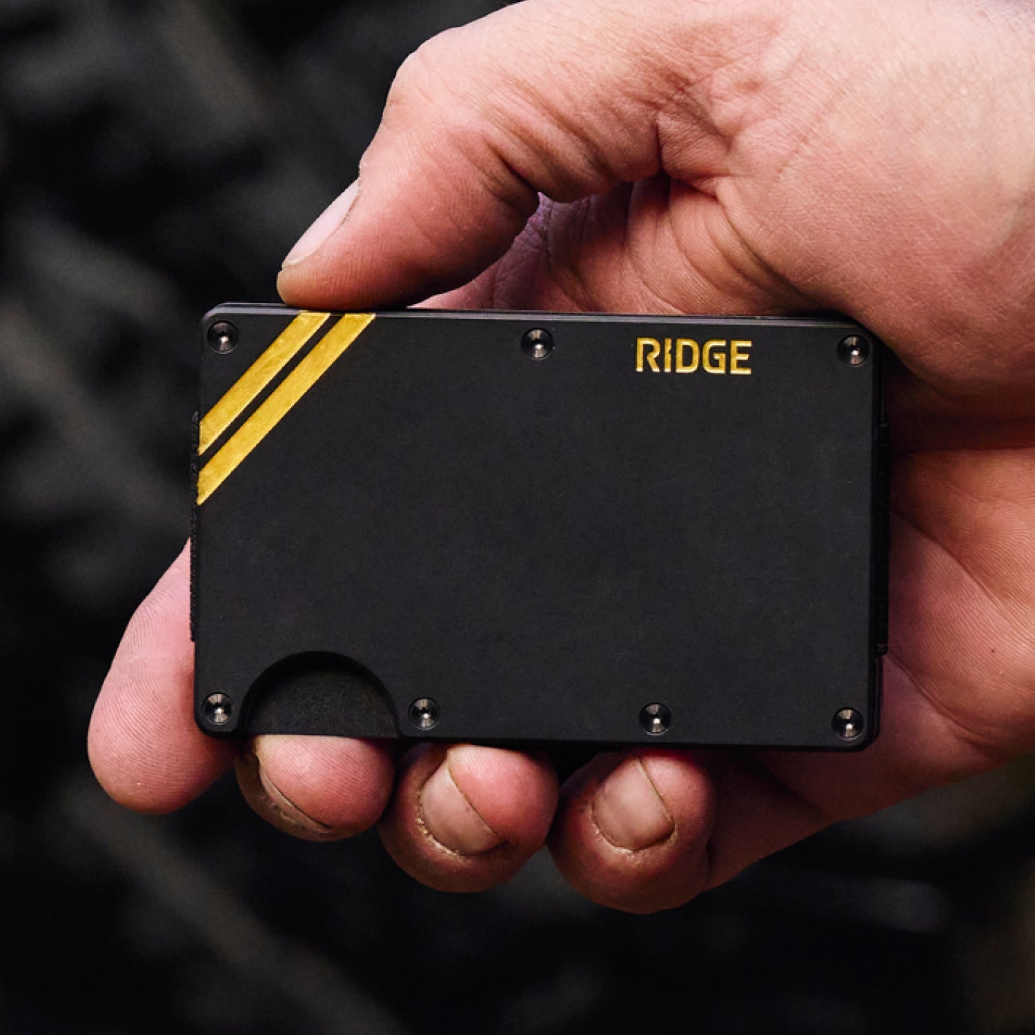 Ridge Wallet - Black Titanium - Summit