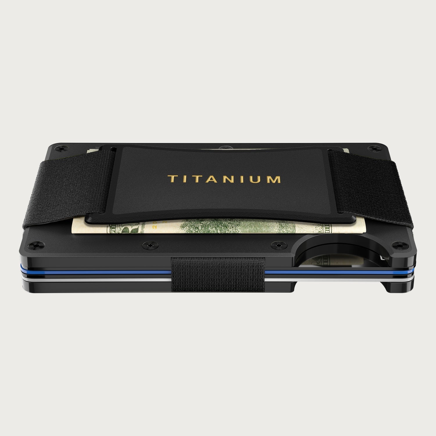 Ridge Wallet - Black Titanium - Summit