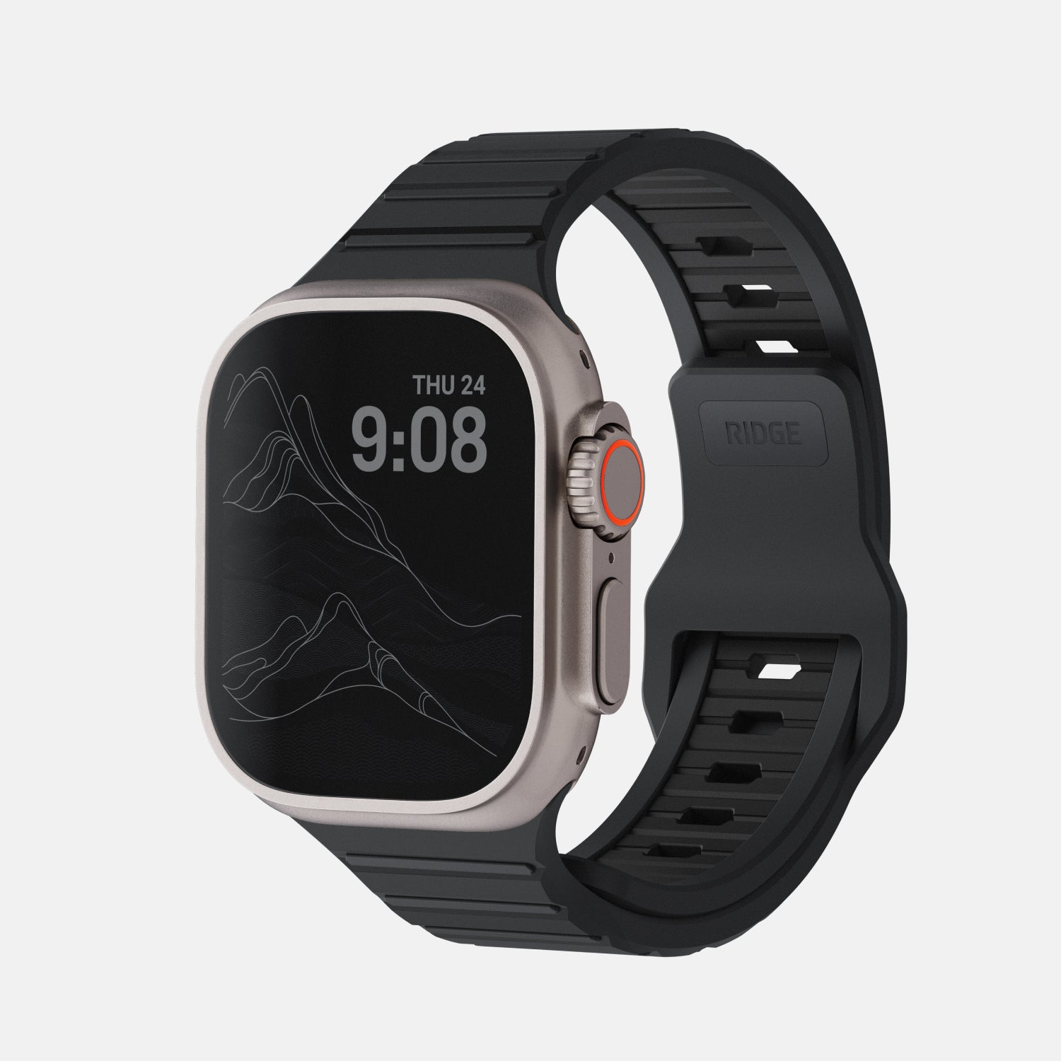 Everyday Watch Straps - Matte Black - Ultra/46mm
