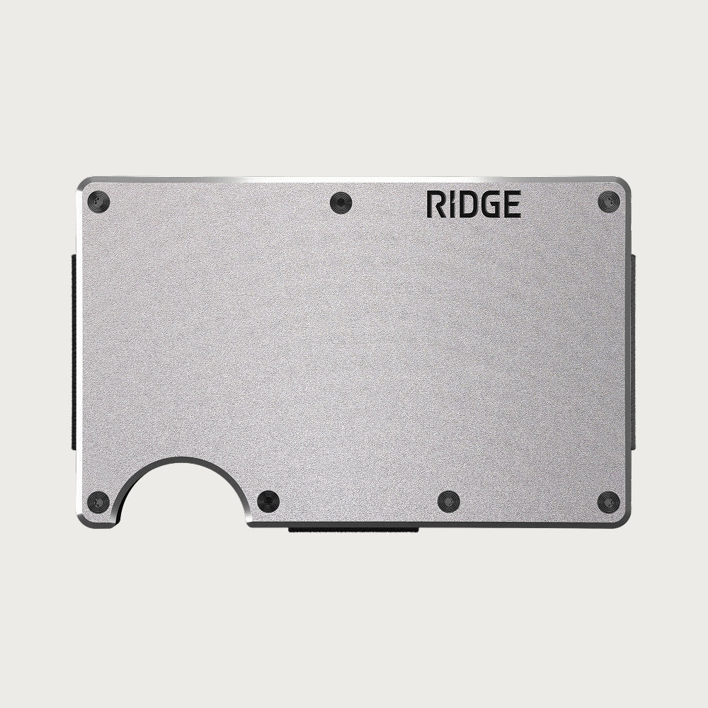 Ridge Wallet - GT Silver