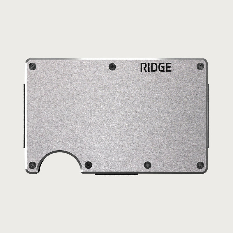 Ridge Wallet - GT Silver