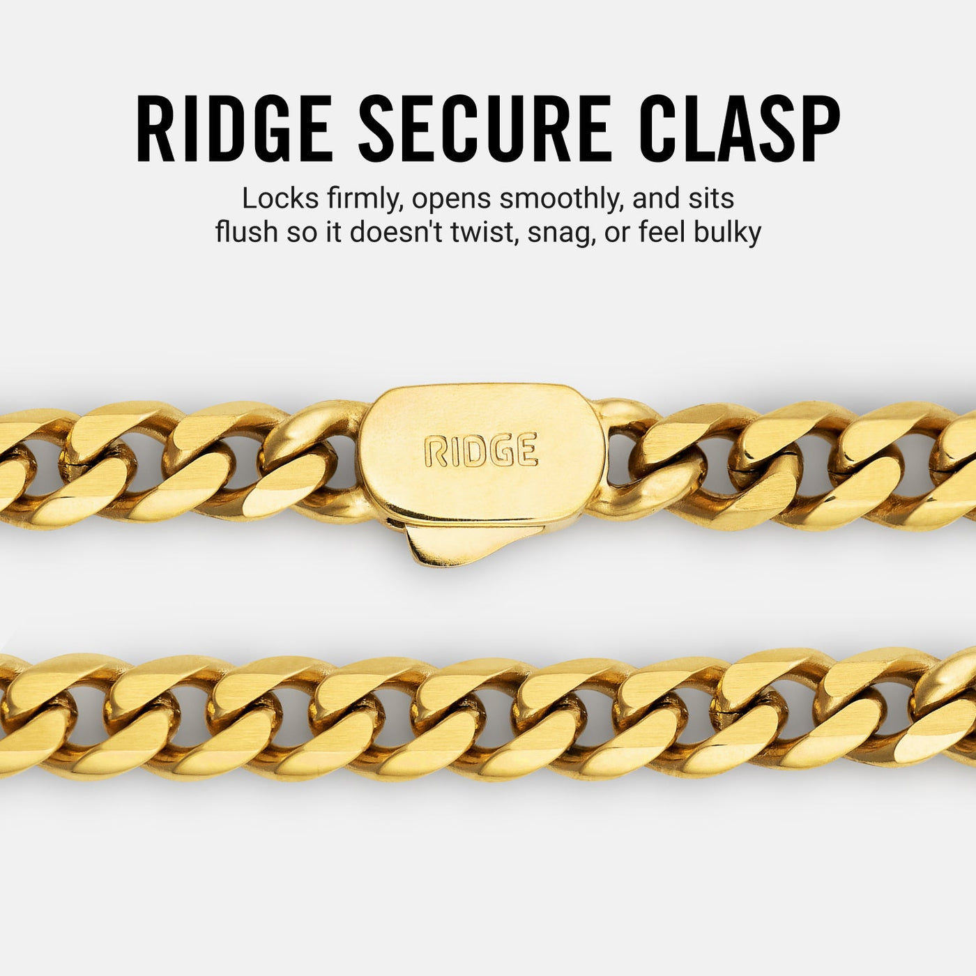 6mm Curb Bracelet - 18K Gold - Large