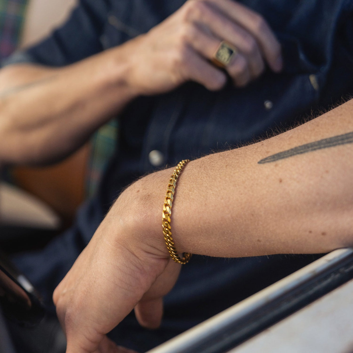 Curb Chain Kit - 18K Gold - Large