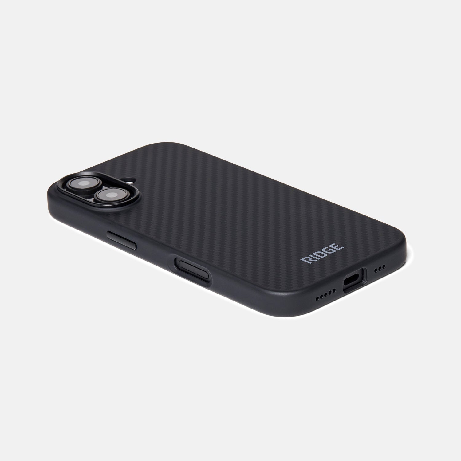 Ridge Phone Case - Carbon - iPhone 16