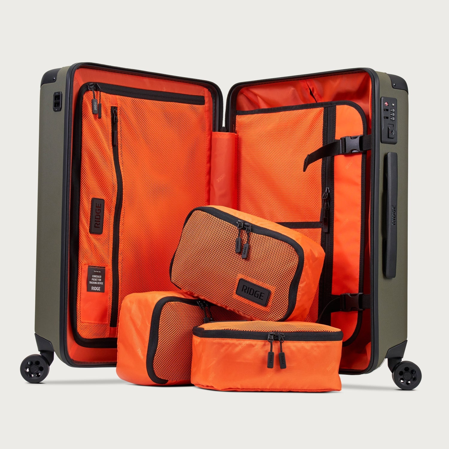 Ridge Long Haul Set - Matte Olive