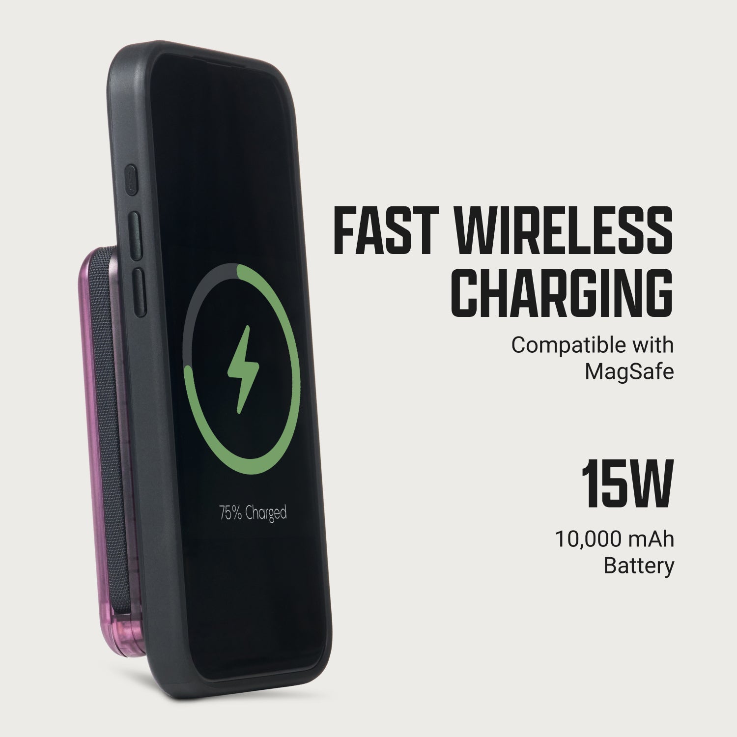 Ridge Power Bank - 10k mAh Bundle - Atomic Purple - 3-Pack