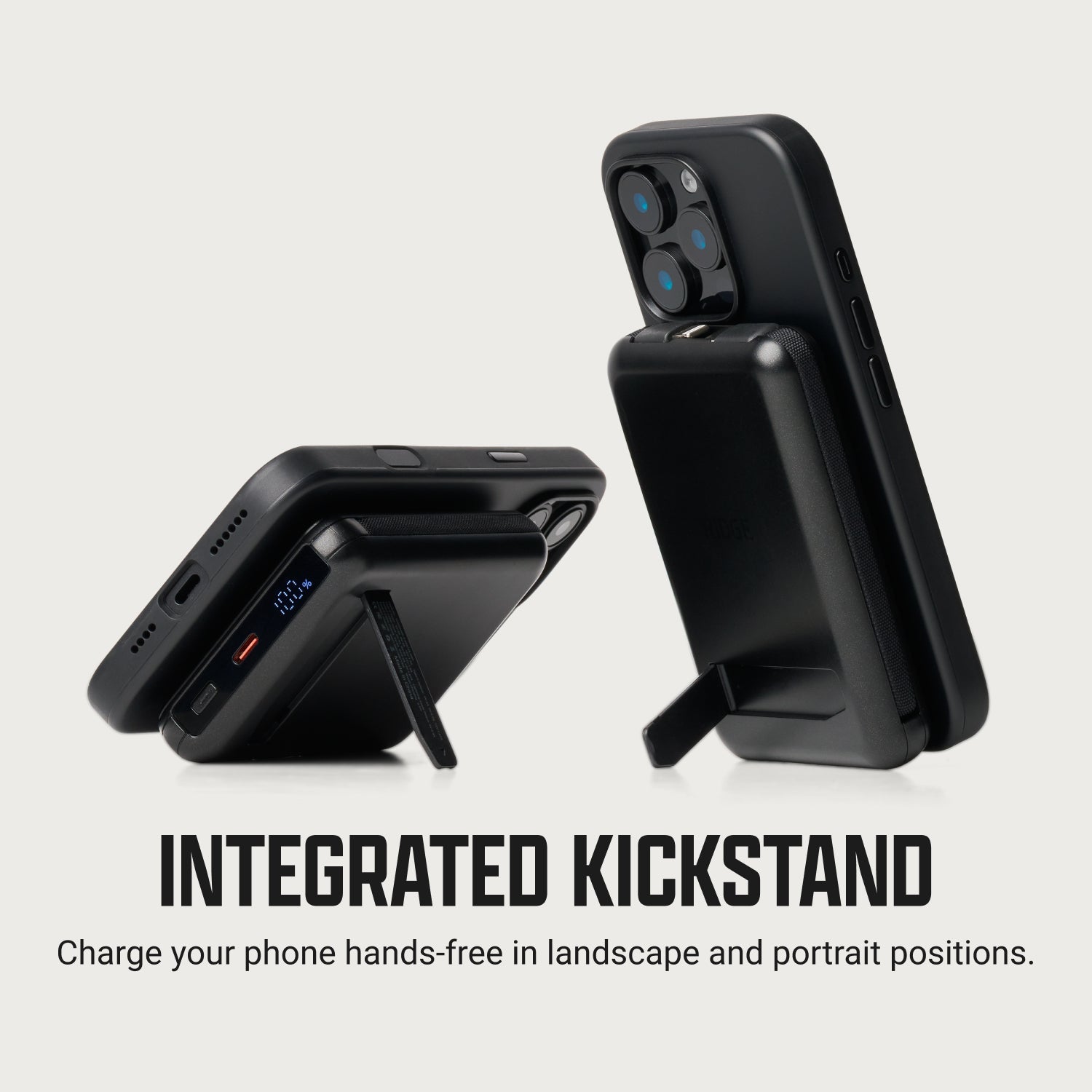 Ridge Power Bank - 10k mAh Bundle - Matte Black - 2-Pack