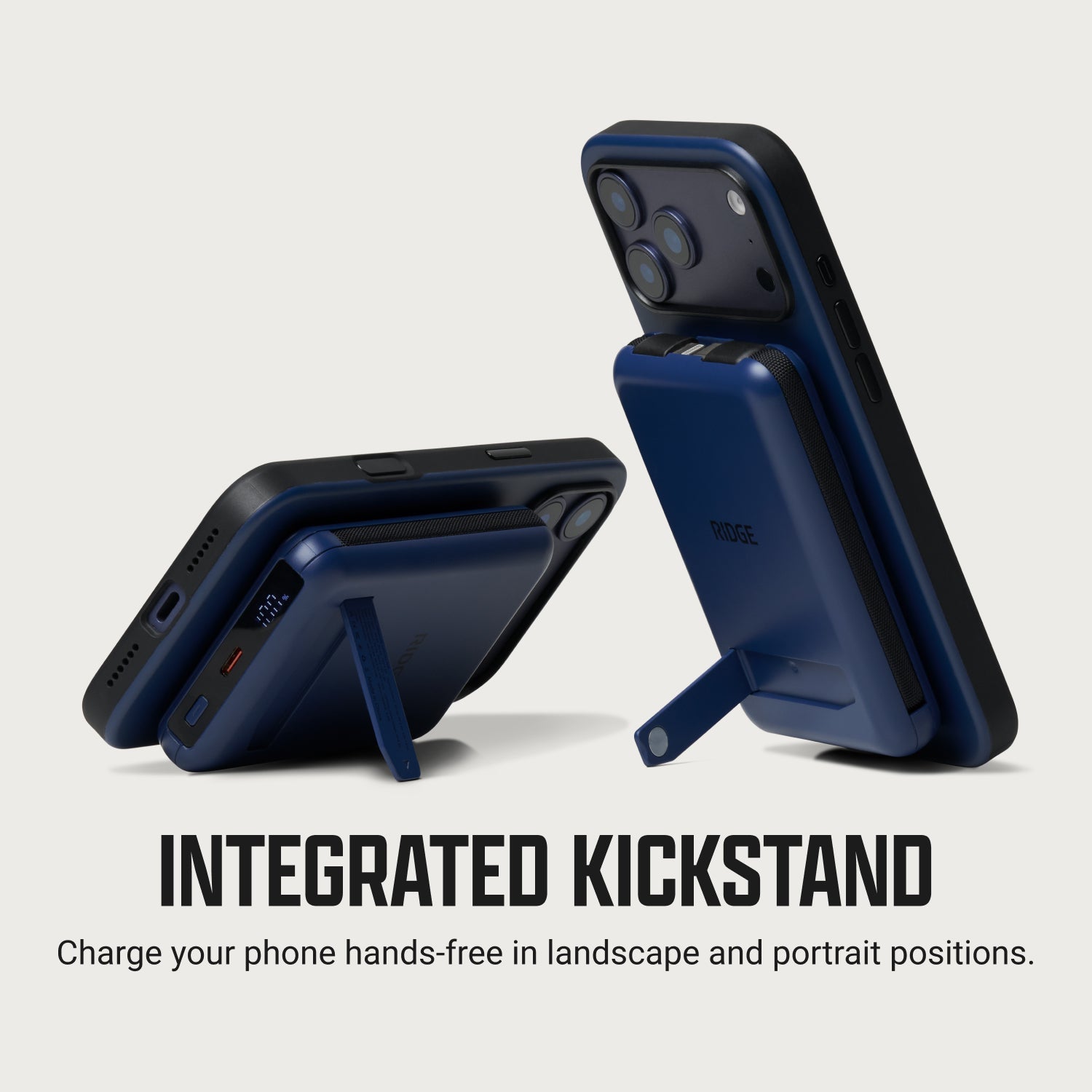 Ridge Power Bank - 10k mAh Bundle - Dark Harbor - 3-Pack