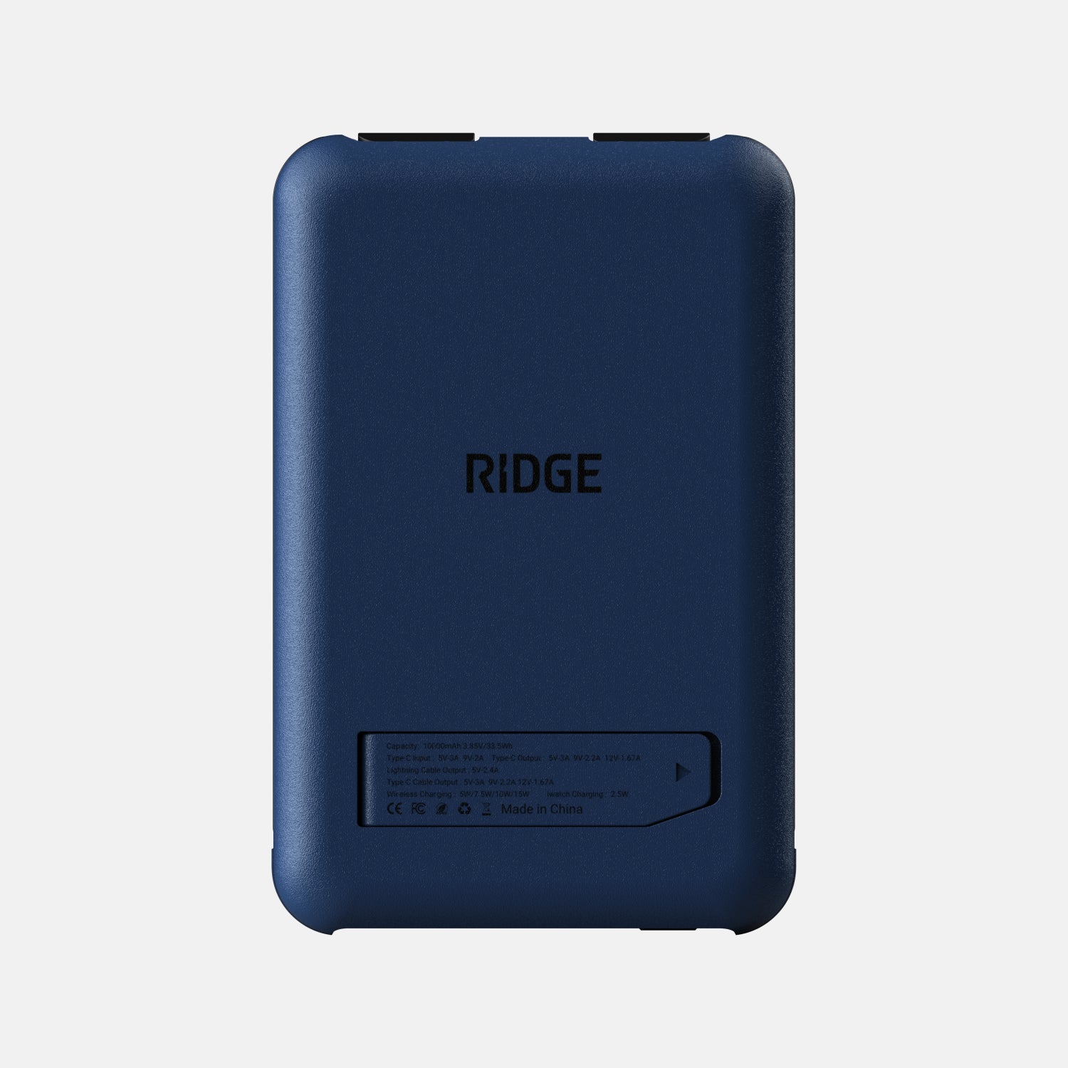 Ridge Power Bank - 10k mAh Bundle - Dark Harbor - 3-Pack