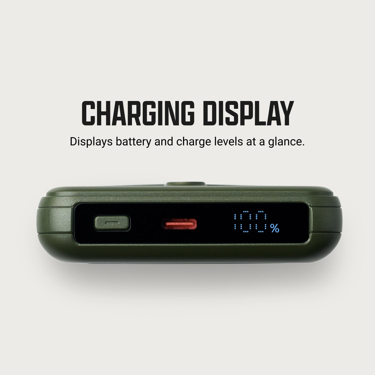 Ridge Power Bank - 10k mAh Bundle - Matte Olive - 3-Pack