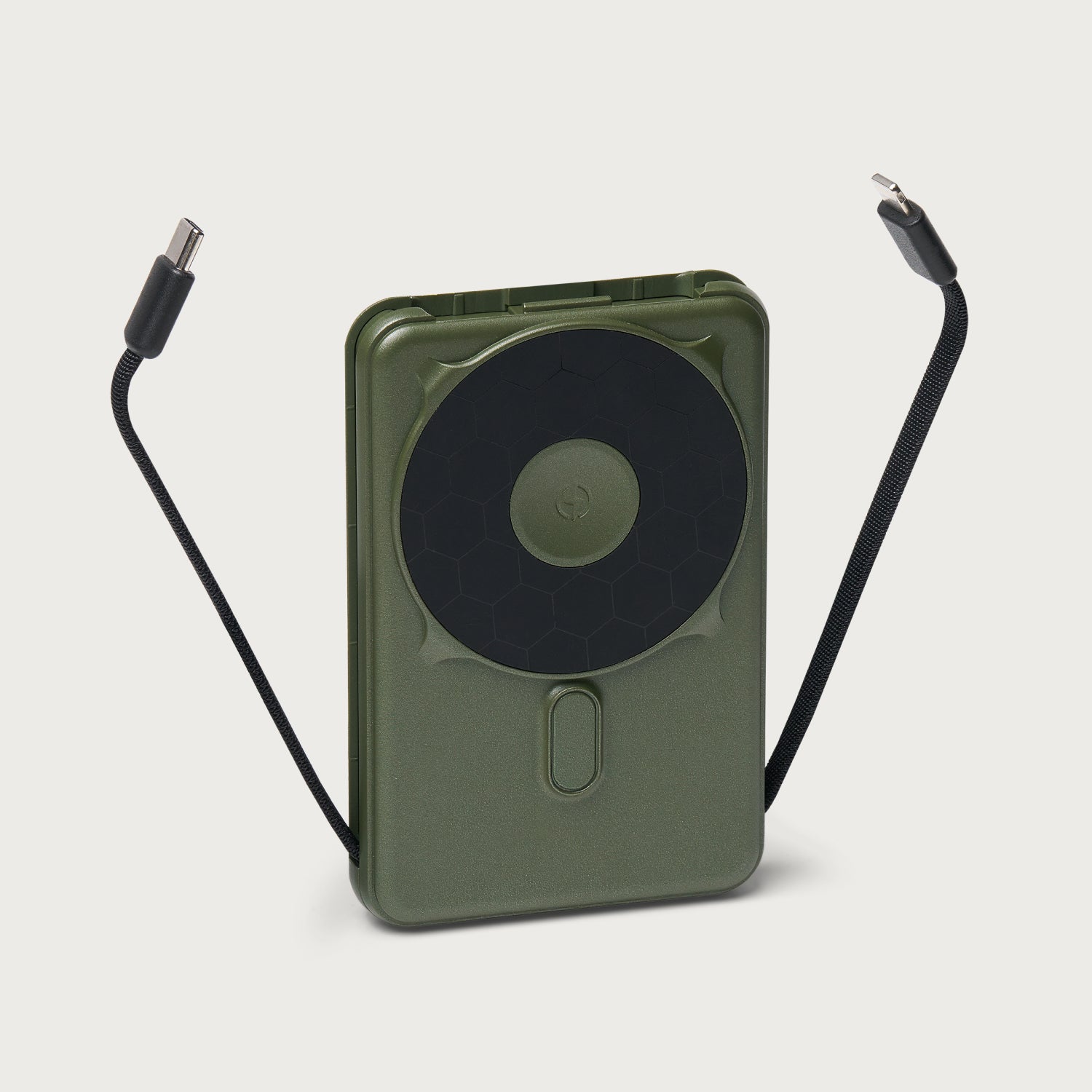 Ridge Power Bank - 10k mAh - Matte Olive