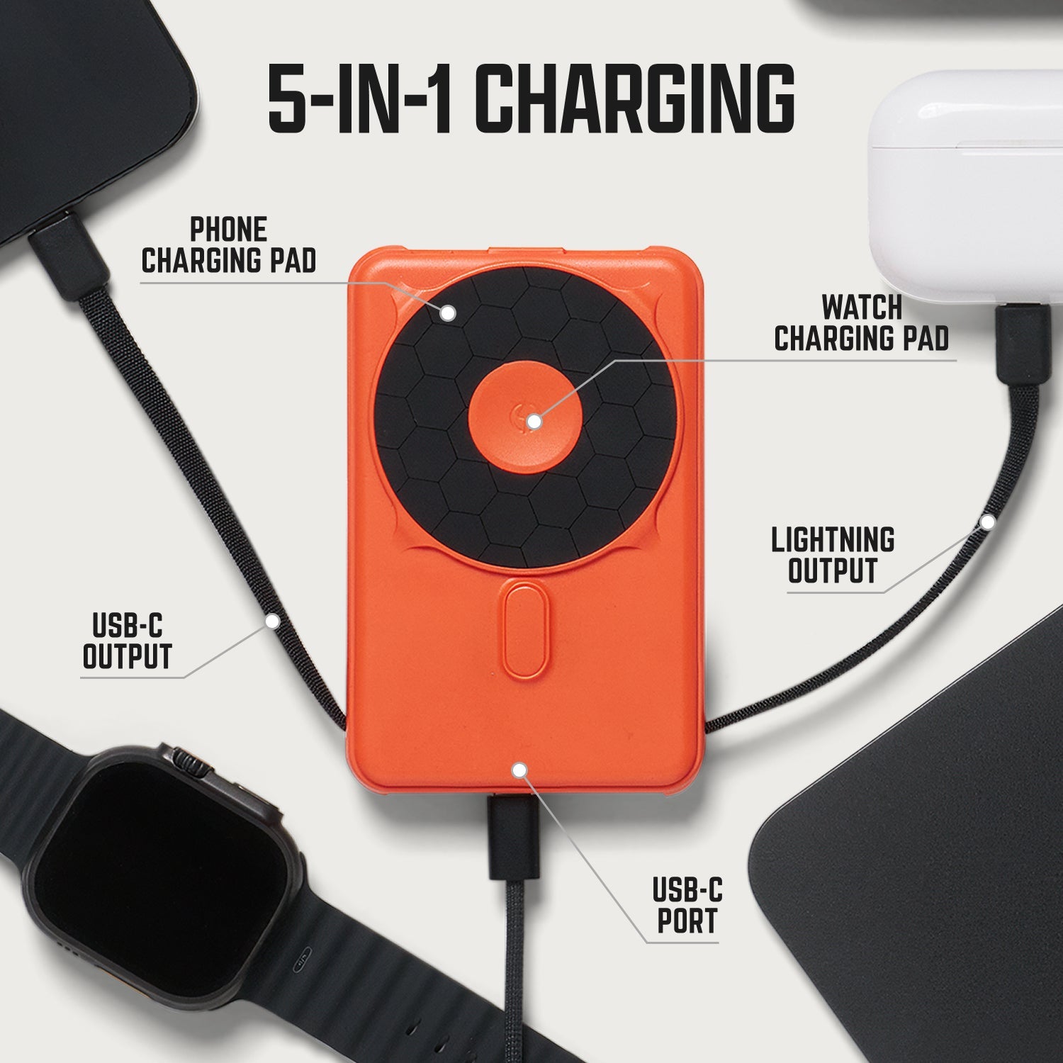 Ridge Power Bank - 10k mAh Bundle - Assorted - 2-Pack