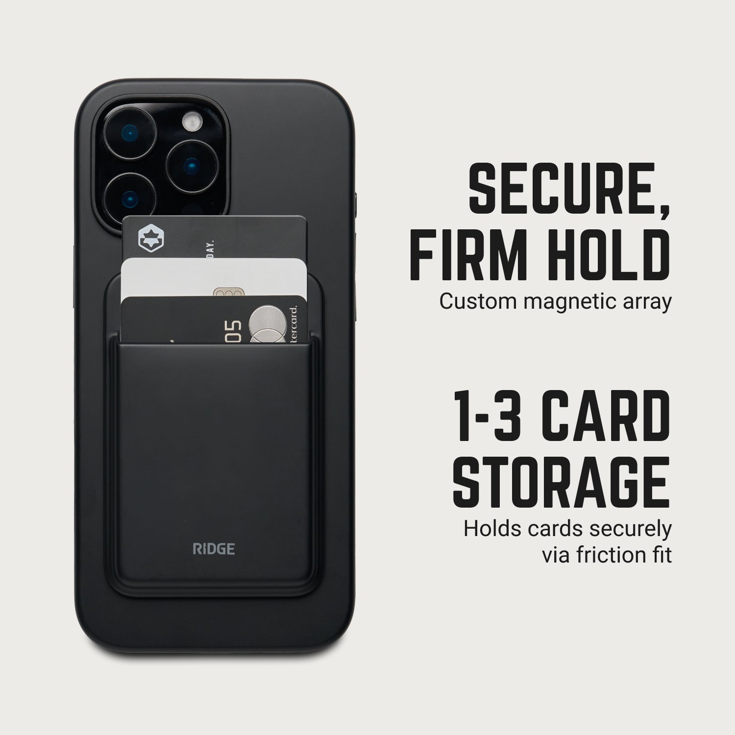 MagSafe Cardholder - Matte Black