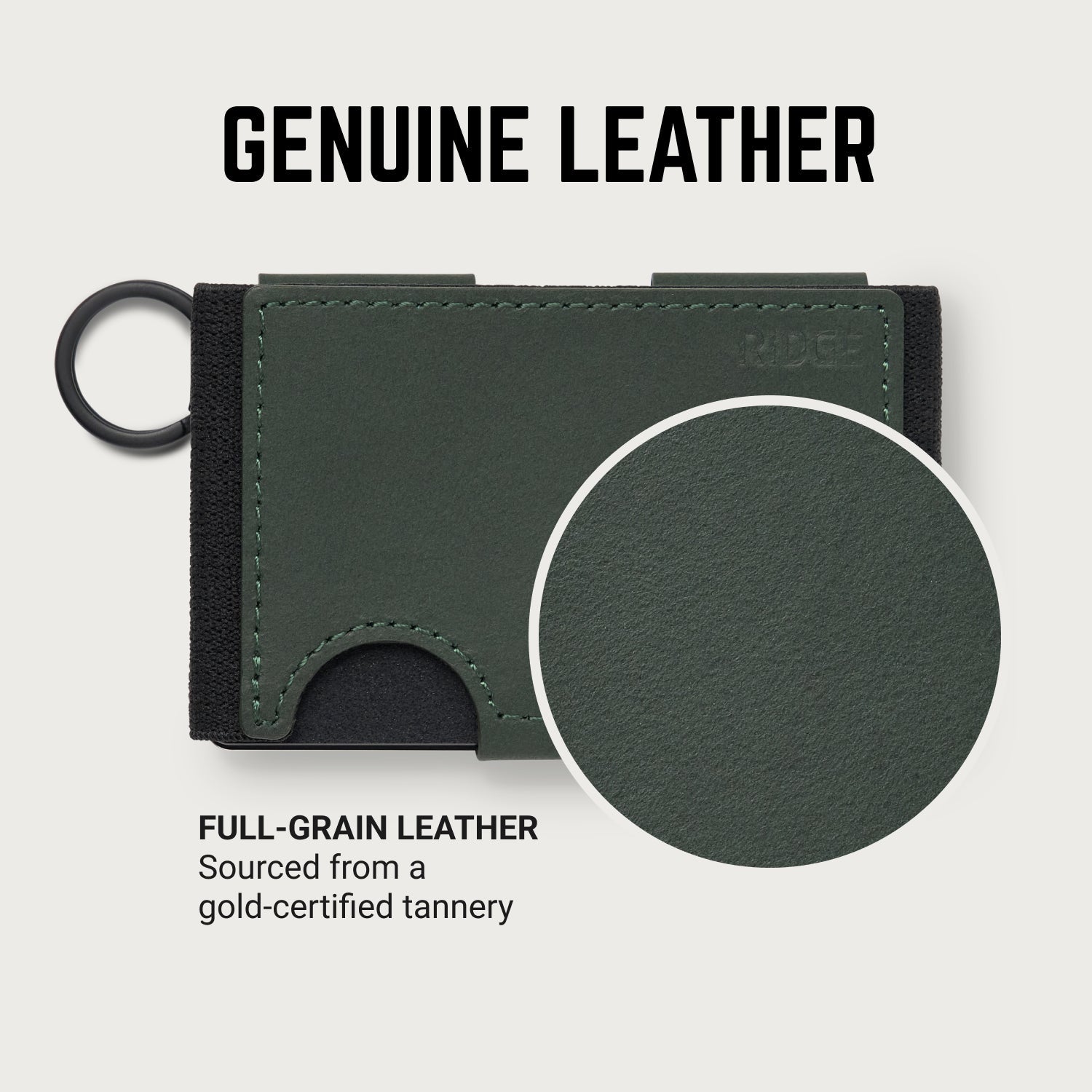 Ridge Biflex - Hunter Green Leather