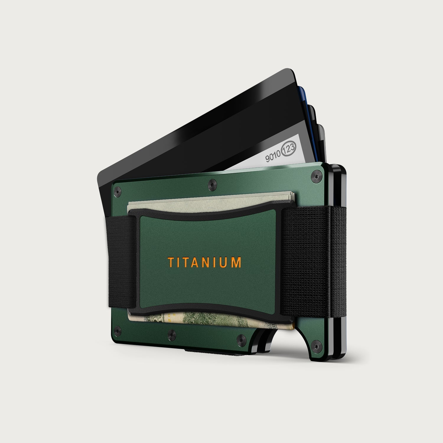 Ridge Wallet - Olive Titanium - Summit