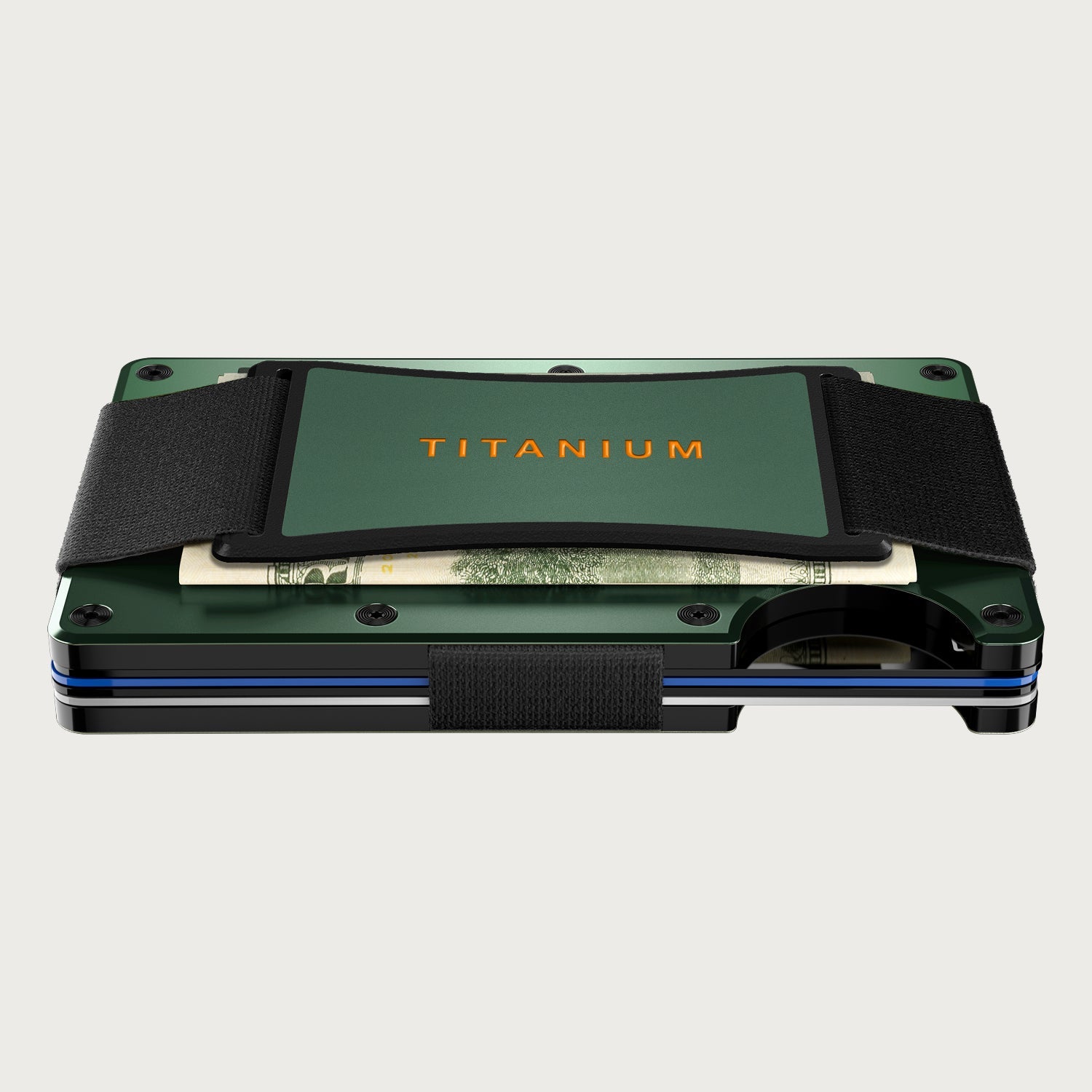 Ridge Wallet - Olive Titanium - Terrain