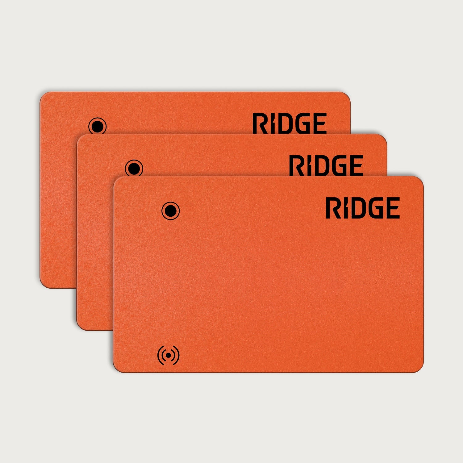 Ridge - Tracker Card - Basecamp Orange (3-Pack)