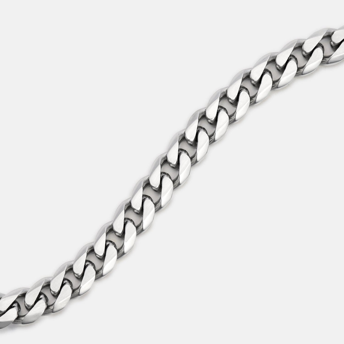 Curb Chain Kit - Platinum - Large