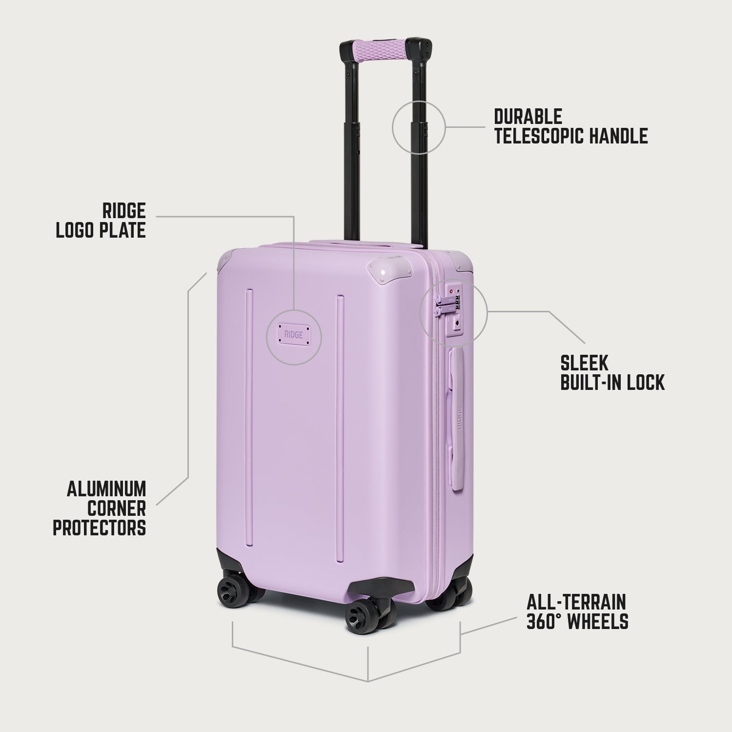 Ridge Carry-On Lavender