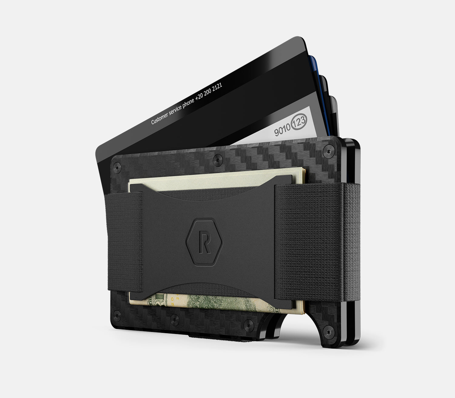 Ridge Wallet - Denver Broncos - Carbon Fiber 3k