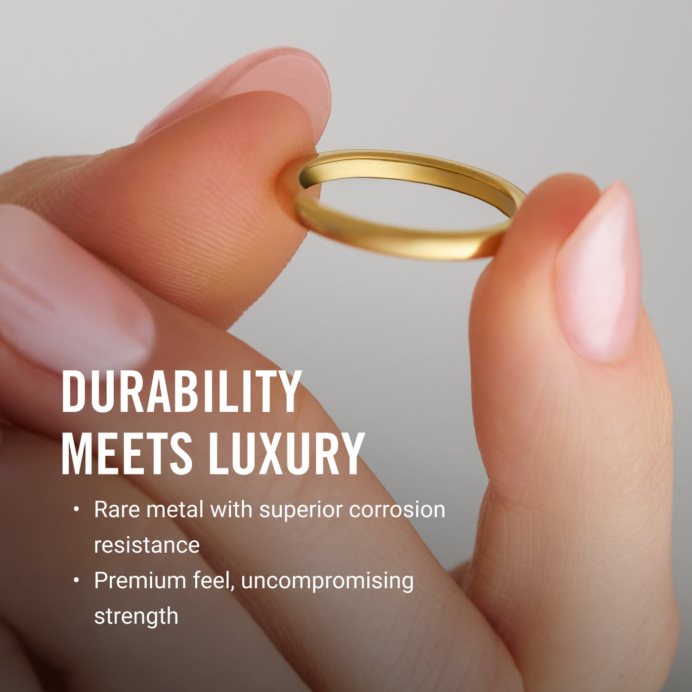 2mm Rounded Ring Set - 14K Yellow Gold