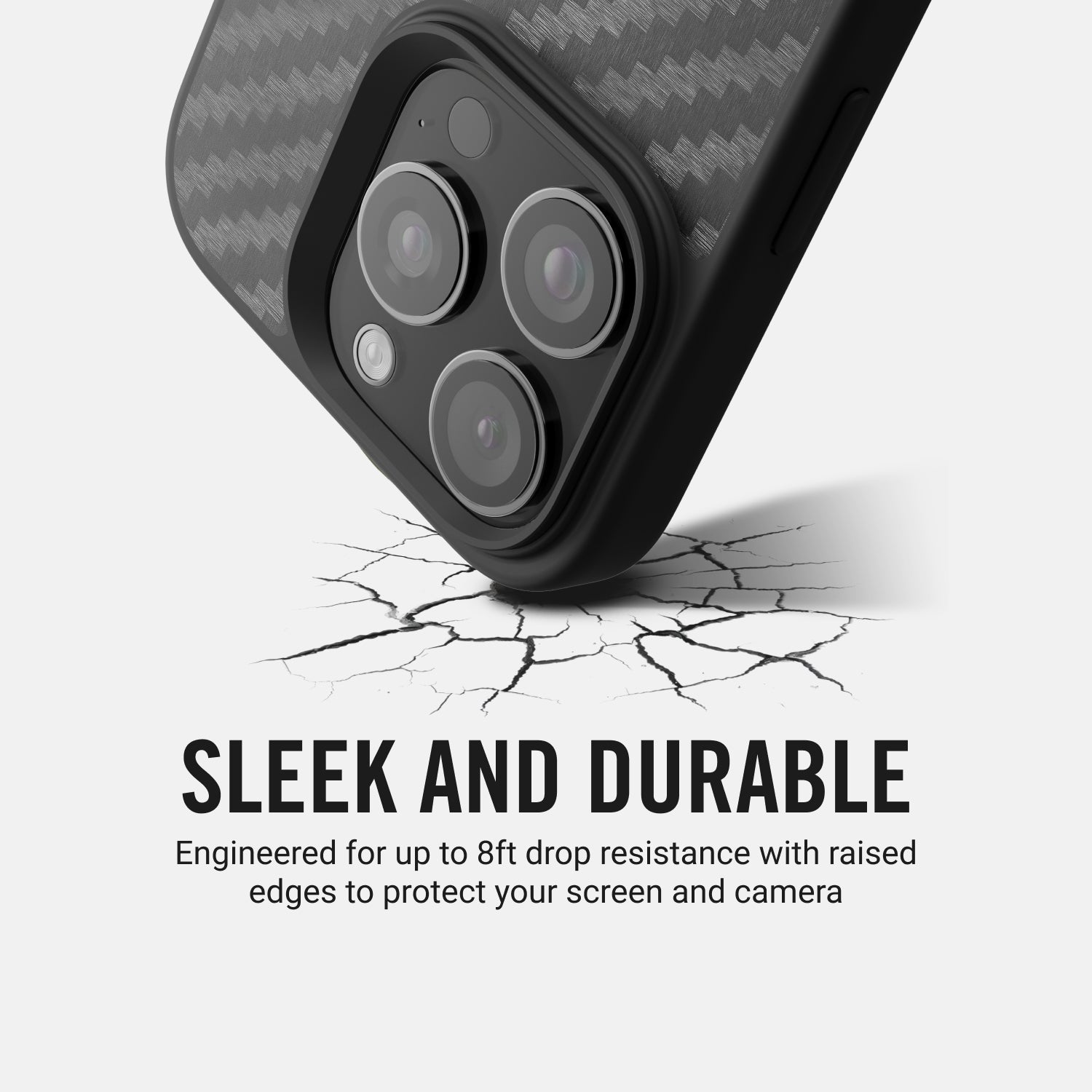 Ridge Phone Case - Carbon - iPhone 16