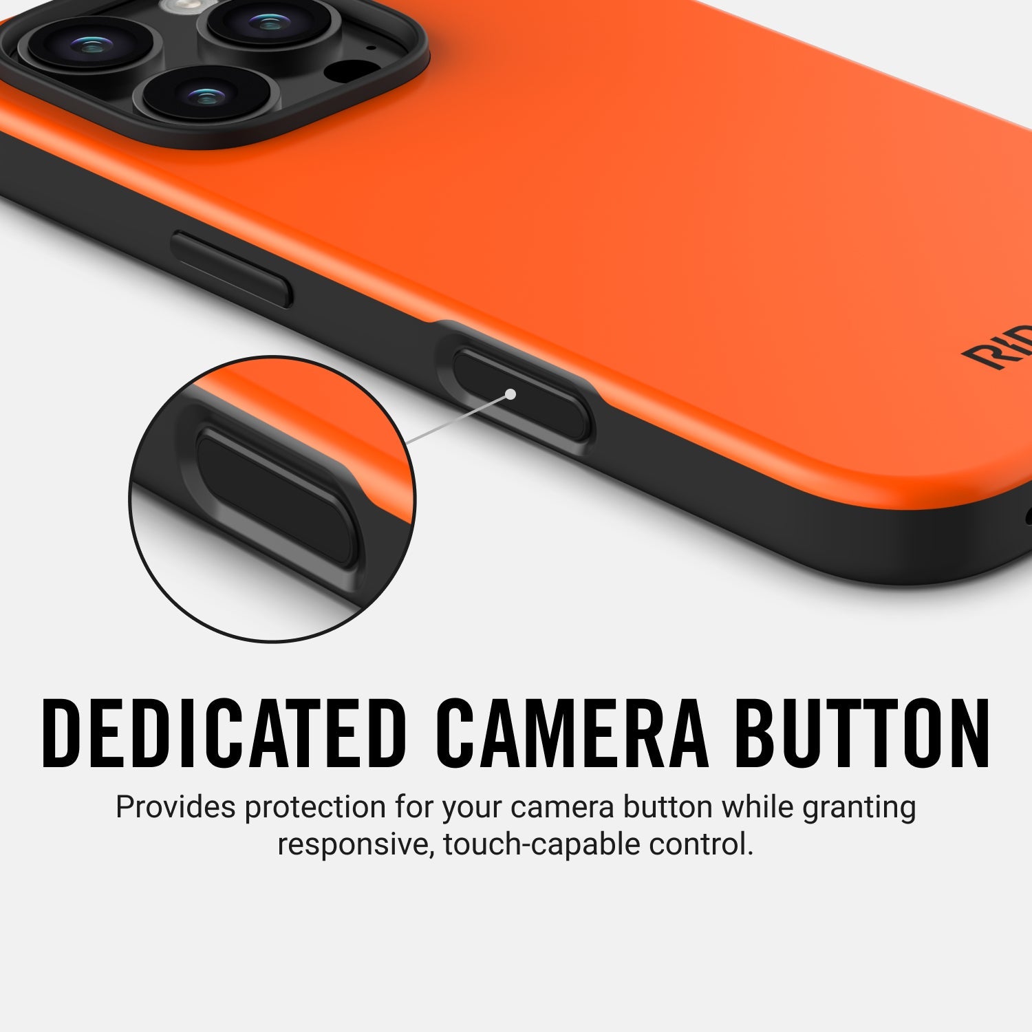 Ridge Phone Case - Basecamp Orange - iPhone 16