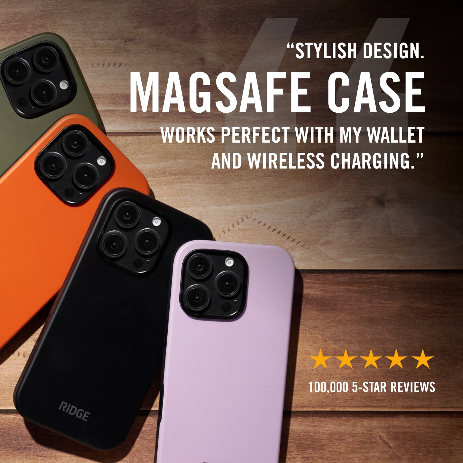 Ridge Phone Case - Basecamp Orange - iPhone 16