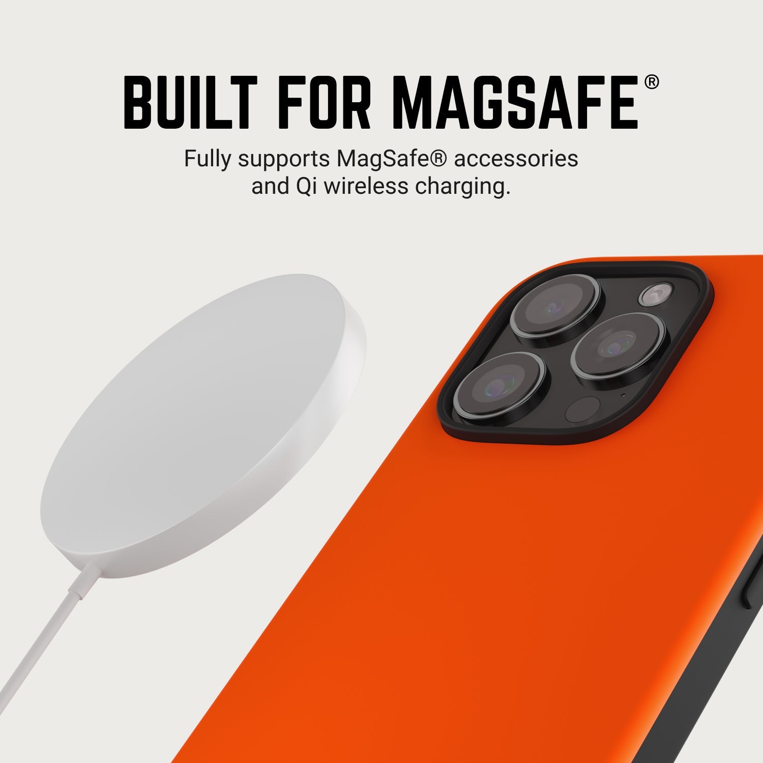 Ridge Phone Case - Basecamp Orange - iPhone 16 Pro Max