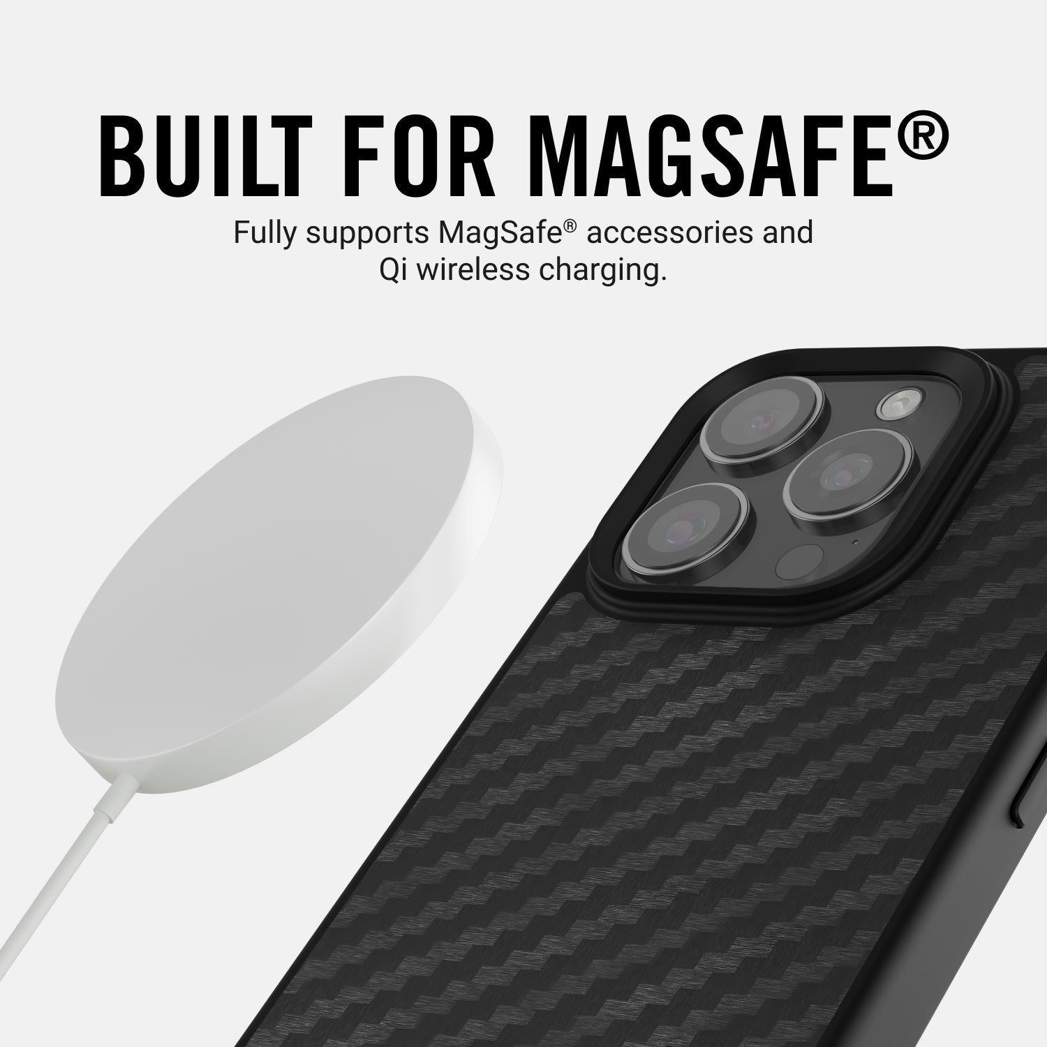 Ridge Phone Case - Carbon - iPhone 16 Plus