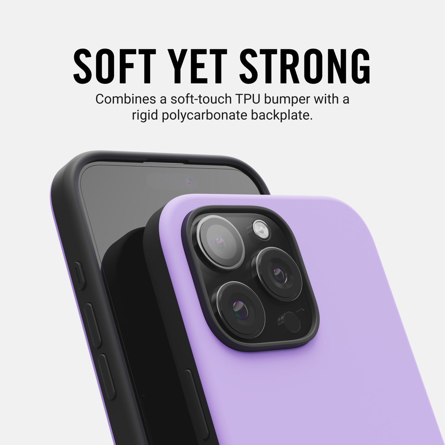 Ridge Phone Case - Lavender - iPhone 16 Plus