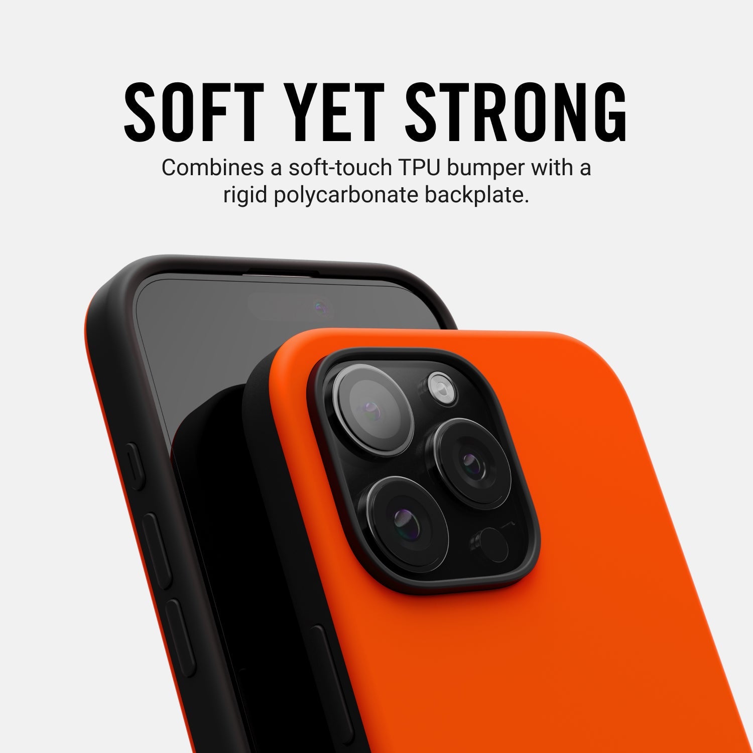 Ridge Phone Case - Basecamp Orange - iPhone 16 Plus