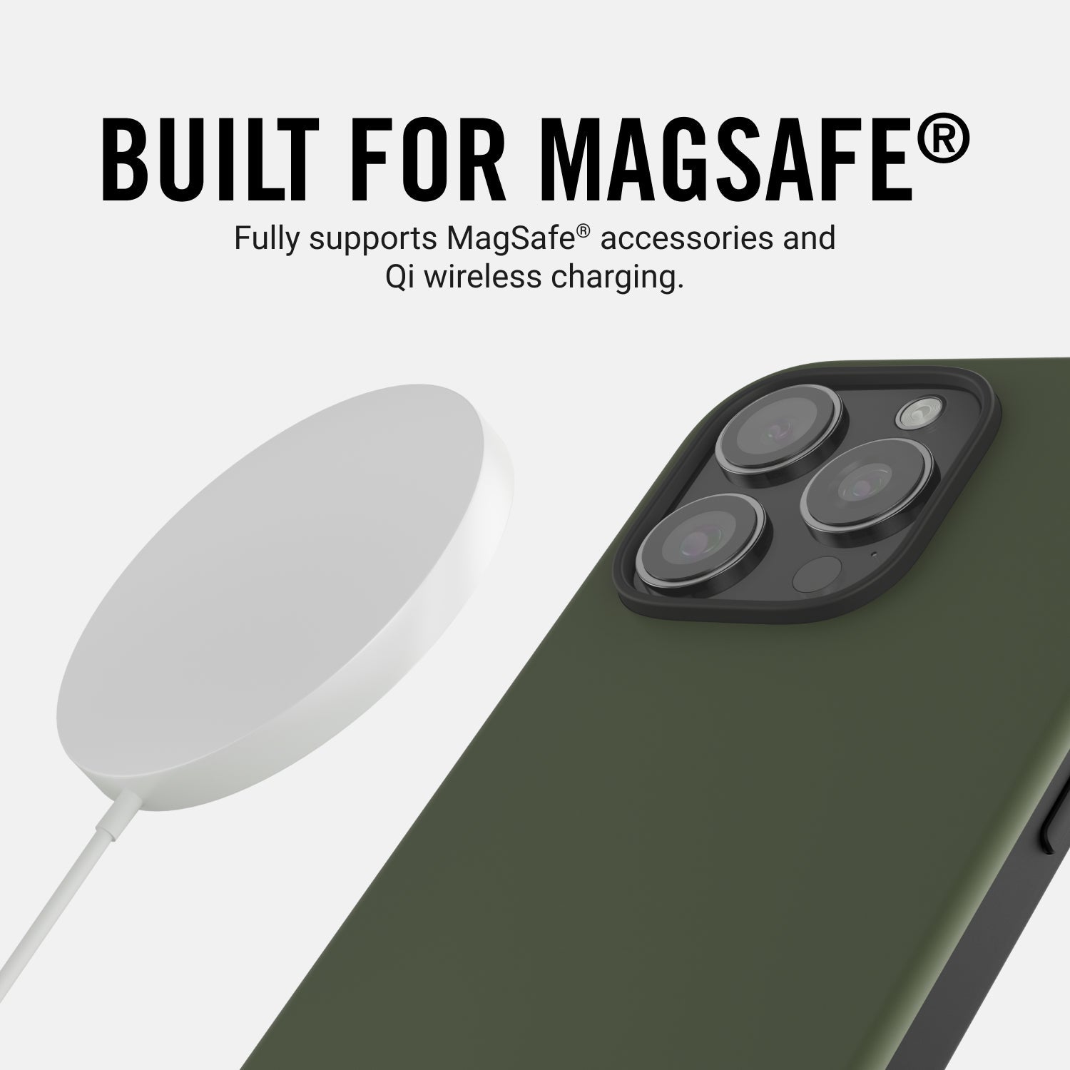 Ridge Phone Case - Matte Olive - iPhone 16 Pro Max