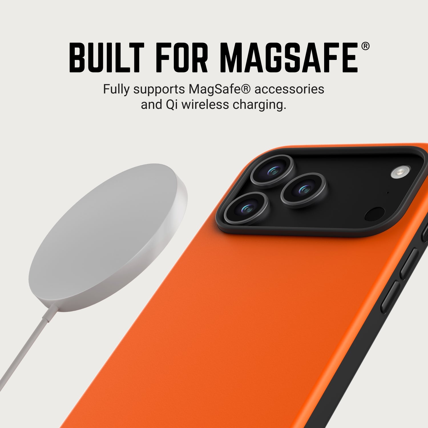 Ridge Phone Case - Basecamp Orange - iPhone 17 Pro